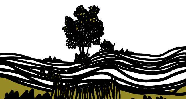 Trees of Lluçanès, illustrated by Montse Noguera